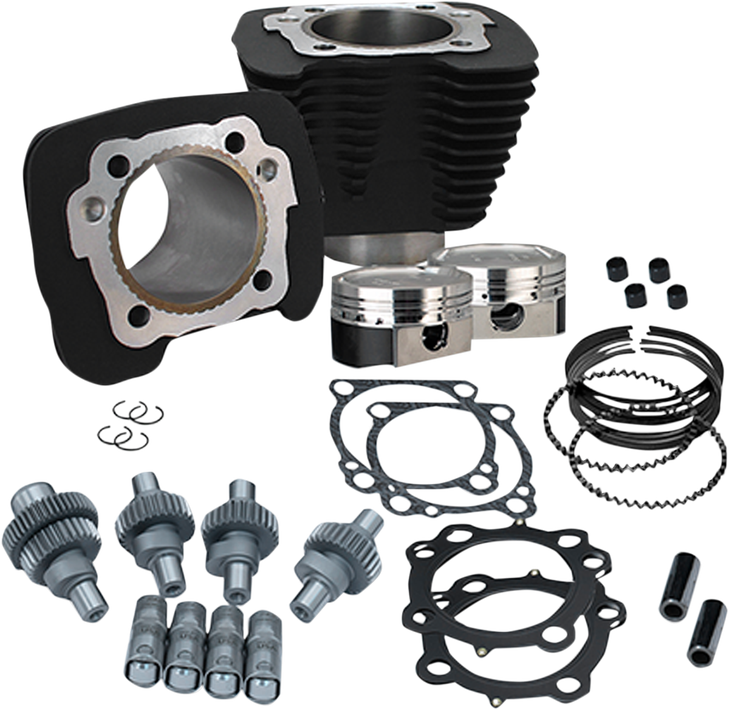 S&S Cycle Hooligan Engine Performance Kit -1200Cc - Black 910-0699