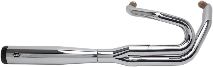 S&S Cycle 2:1 50 State Exhaust For M8 Softail - Chrome 550-0847B