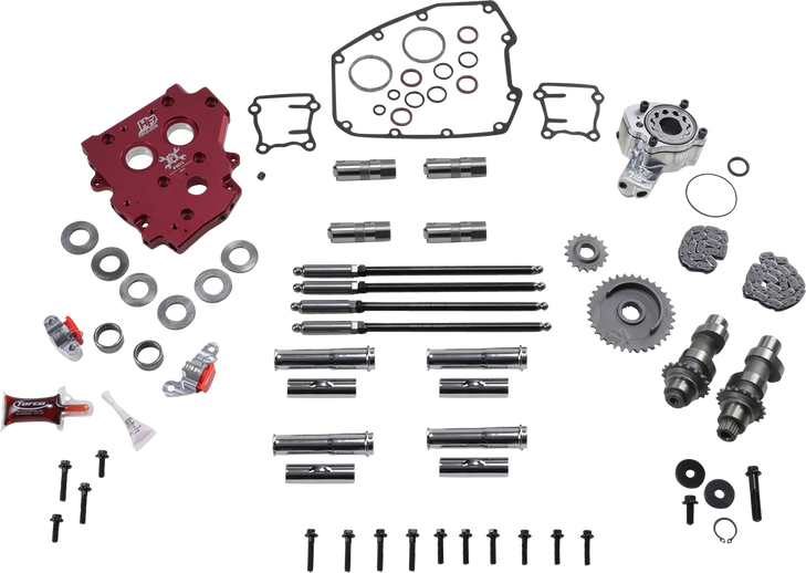 Feuling Oil Pump Corp. Camchest Kit - Hp+ Chain Drive Conversion - 574 Series - Twin Cam 7221