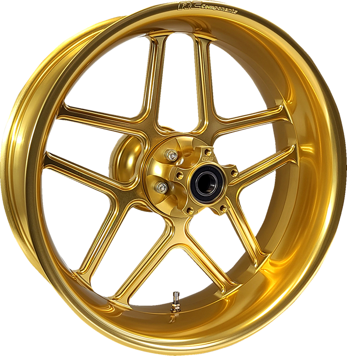 Rc Components Wheel - Laguna - Rear - Single Disc/With Abs - Gold - 17X6.25 176-140G-Rac