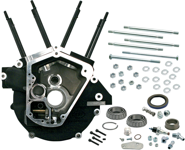 S&S Cycle Engine Case - Super Stock Big Bore - Evolution Big Twin 31-0078
