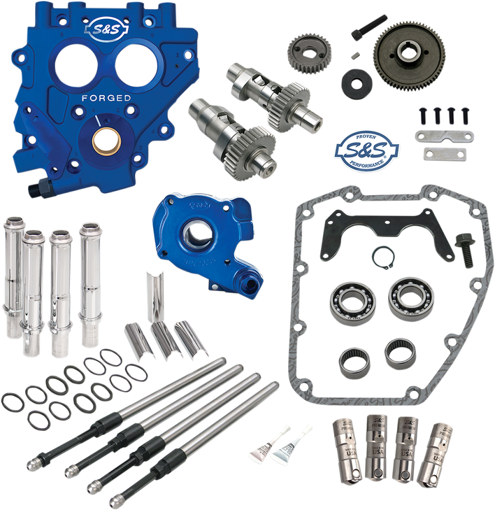 S&S Cycle Cam Chest With Plate Kit - 585Ge - Easy Start Cams - Twin Cam 310-0813