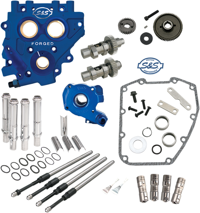 S&S Cycle Cam Chest With Plate Kit - 585Ge - Easy Start Cams - Twin Cam 310-0816