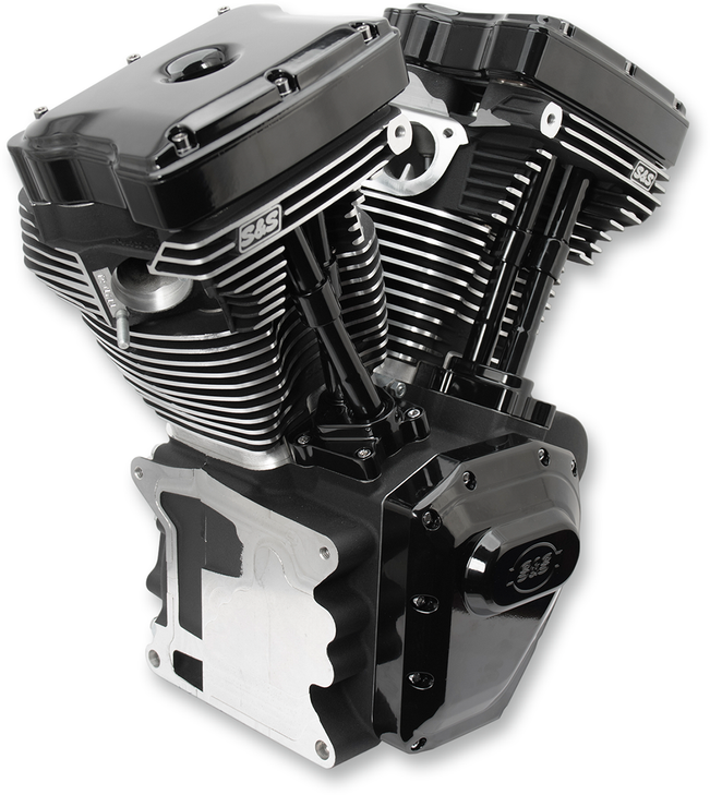 T111 Long Block Engine - Black - Touring | Dyna 310-0830A