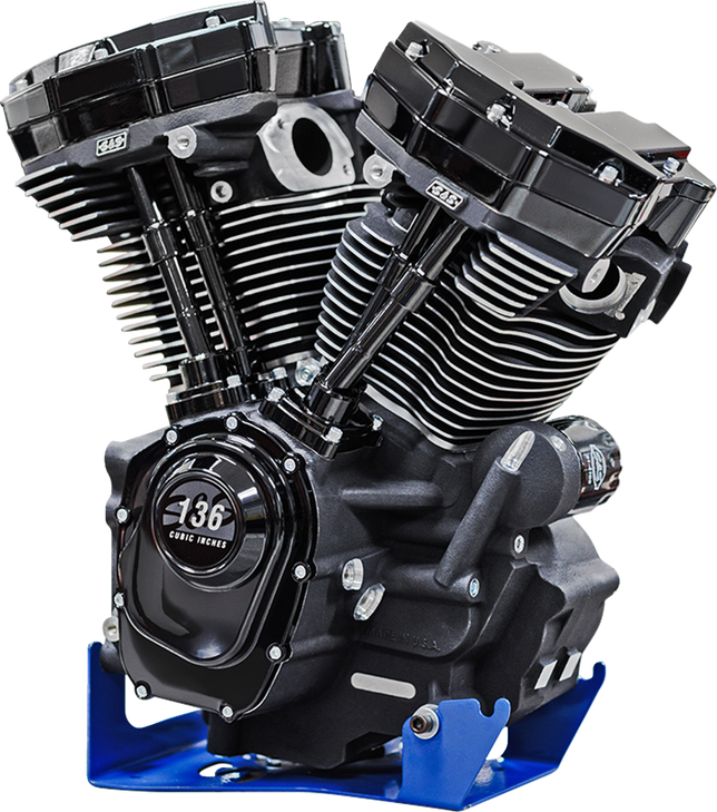 Mk136 Black Edition Engine - 550G Gear Drive - Oil Cooled - Race Only - M8 Touring 310-1289