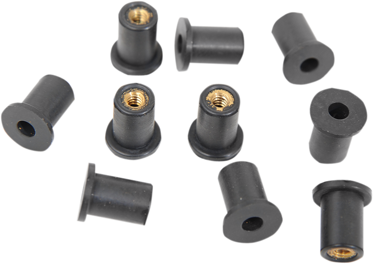 Drag Specialties Nuts - Well - #6-32 - 10-Pack