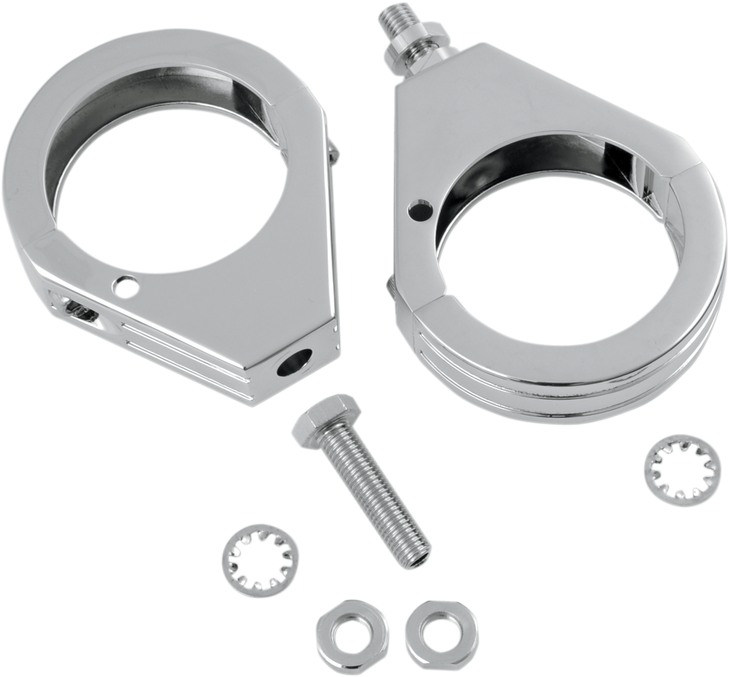 Drag Specialties Turn Signal - Clamp - 49Mm - Chrome