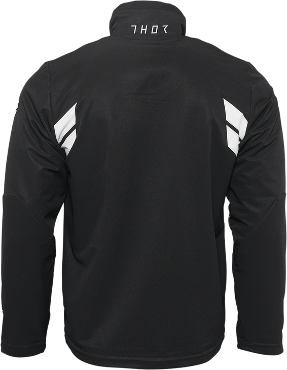 Thor Warmup Jacket - Black/White - Medium