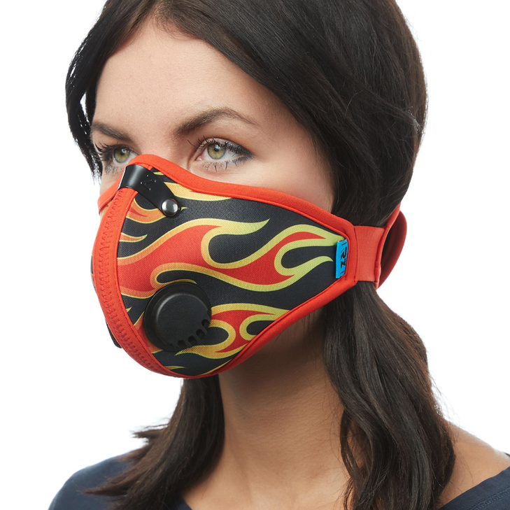 Rz Mask M2 Nylon Mask - Flame - Xl Mk-Dc36:24830