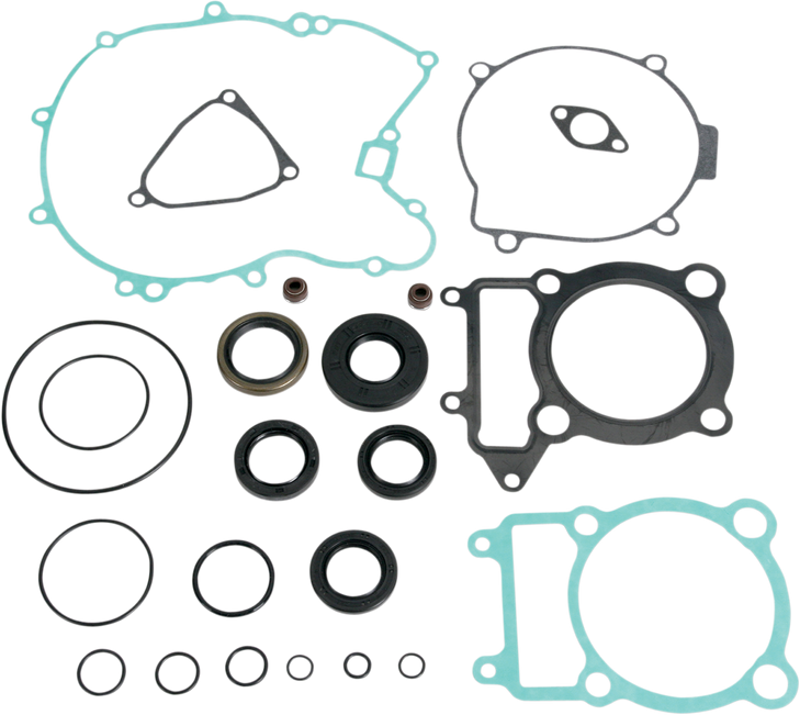 Moose Racing Motor Gasket Kit With Oil Seal - Kawasaki 811845Mse