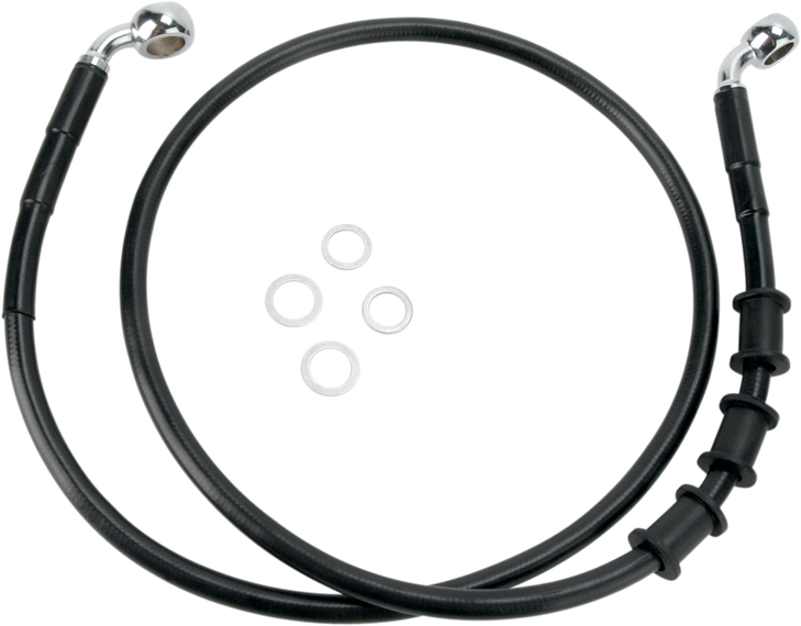 Drag Specialties Brakeline Flstn08-14Blk+6