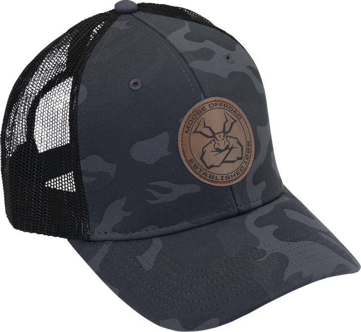Moose Offroad Hat - Black Camo S2402837R1