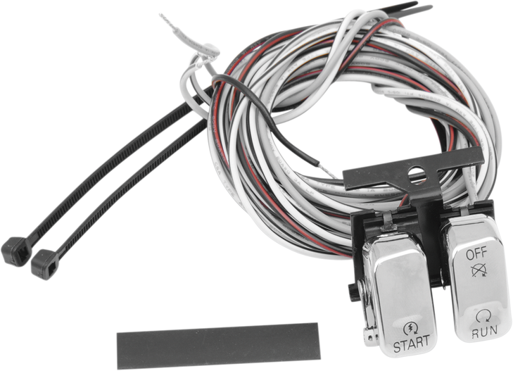 Drag Specialties Handlebar Switch Kit - Start/Stop - Chrome