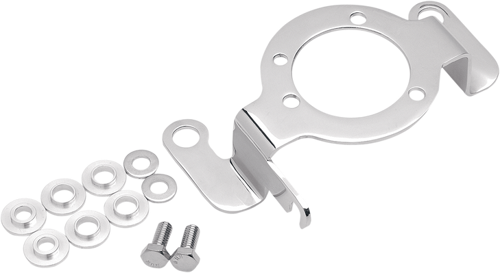 Drag Specialties Carburetor Support Bracket With Choke Cable Mount