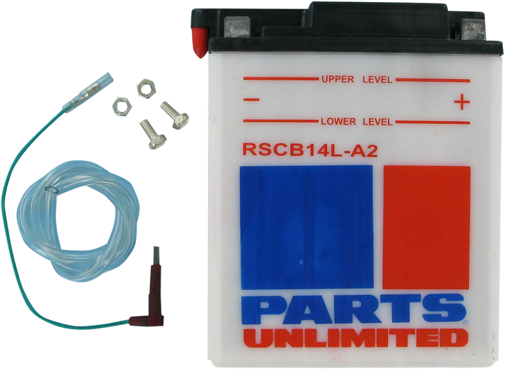 Parts Unlimited Battery - Rscb14La2 With Sensor