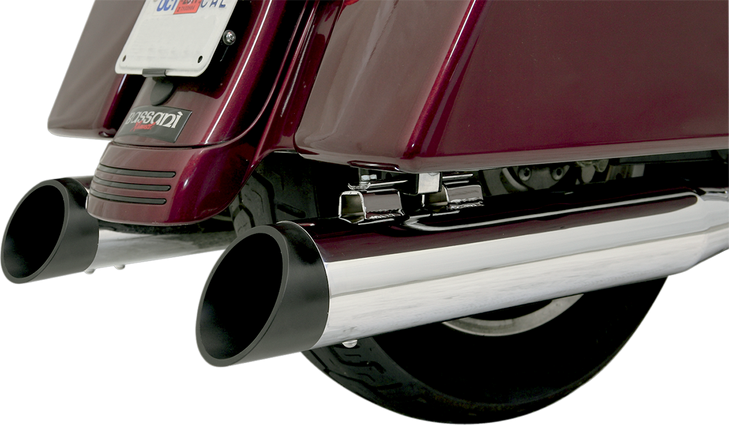 Bassani Xhaust 4" End Cap - Black - Slash Be40Sb