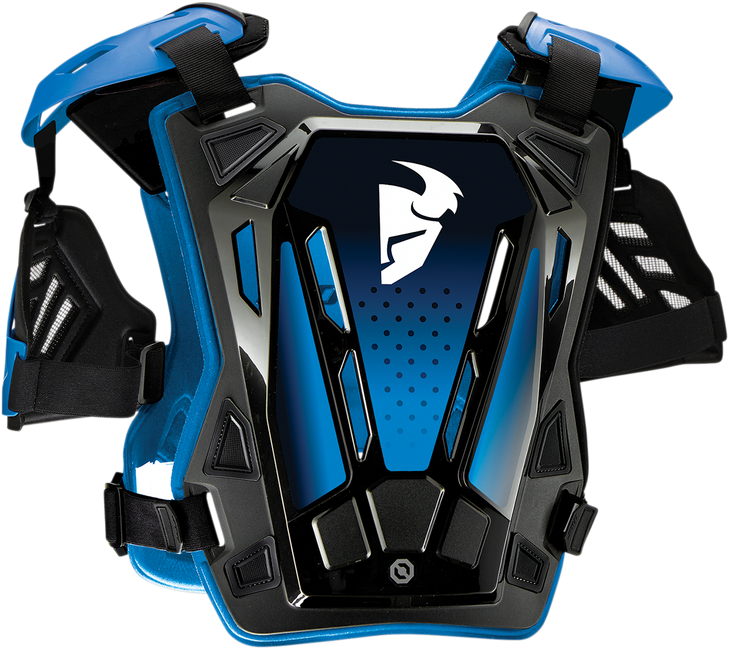 Thor Youth Guardian Roost Deflector - Blue - 2Xs/Xs