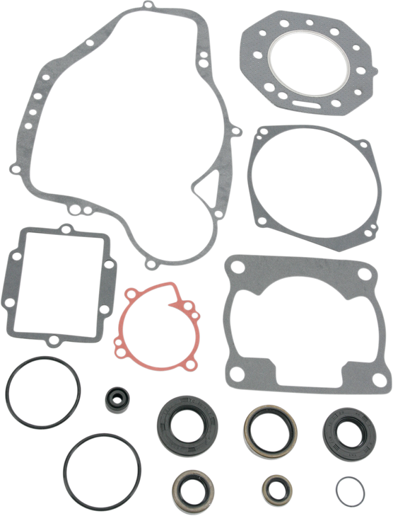 Moose Racing Motor Gasket Kit With Oil Seal - Kawasaki 811818Mse