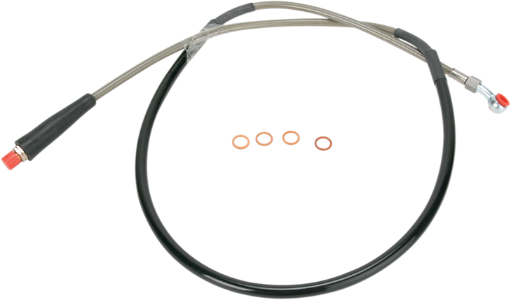 Moose Racing Brake Line - Front - Stainless Steel - Suzuki S01-1-035/P