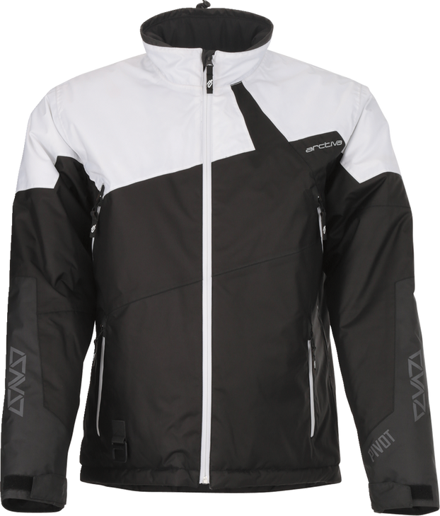 Arctiva Pivot 6 Jacket - Black/White - Small