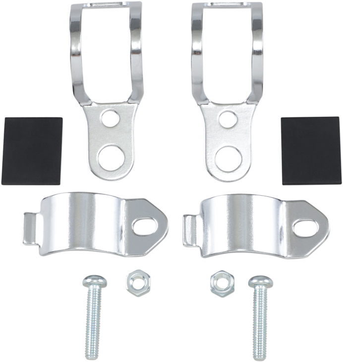 Drag Specialties Fork-Mount Marker Lite Brackets