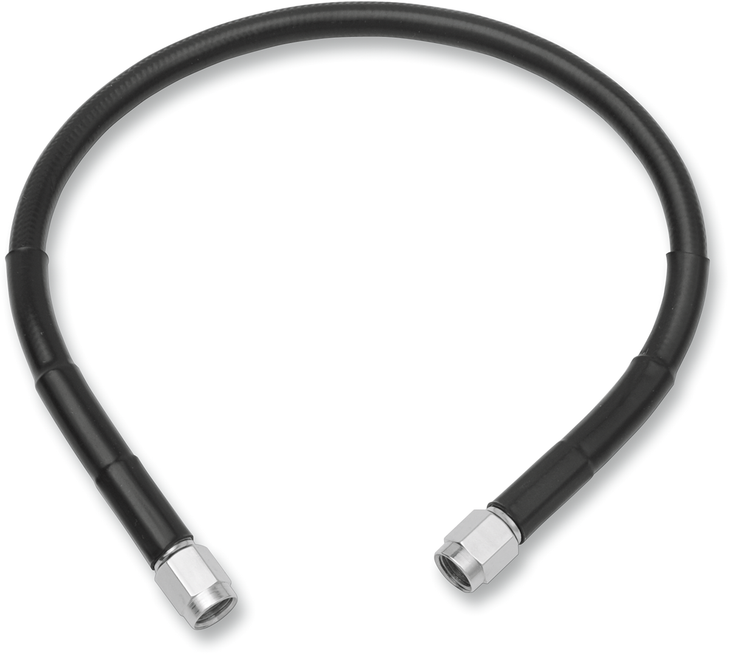 Drag Specialties Universal Brake Line - Black - 15"