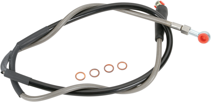 Moose Racing Brake Line - Front - Stainless Steel - Husqvarna/Ktm K01-1-027/P