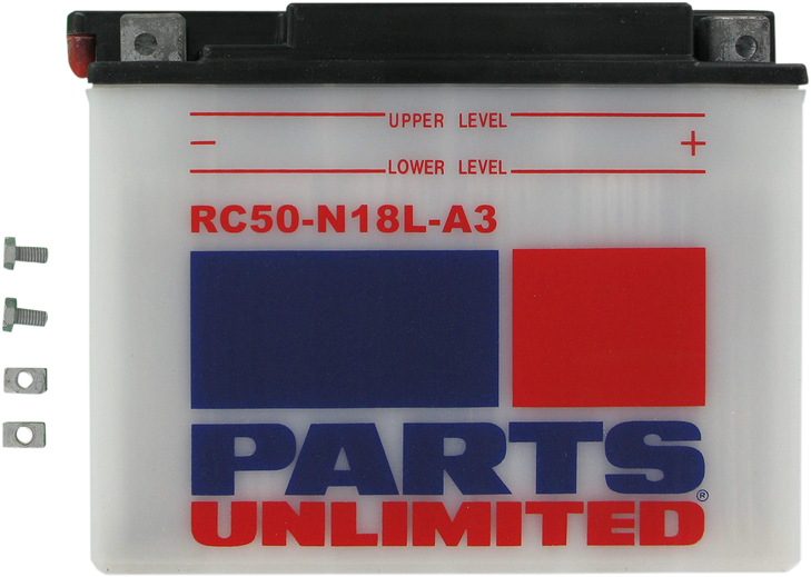 Parts Unlimited Battery - Rc50-N18L-A3
