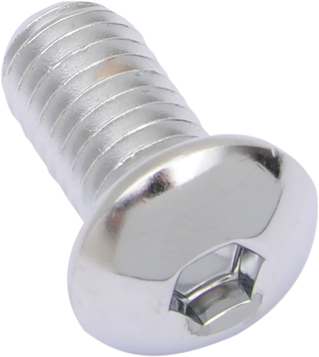 Drag Specialties Bolts - Button Head/Replacement - 3/8"-16 X 1" - 10 Pack