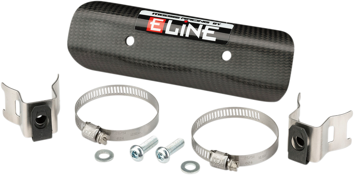 Moose Racing Universal Pipe Guard - 6" Univ6A