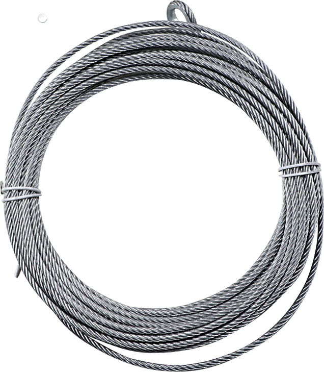 Moose Utility Aggro Winch Wire Rope - 3/16" 105796