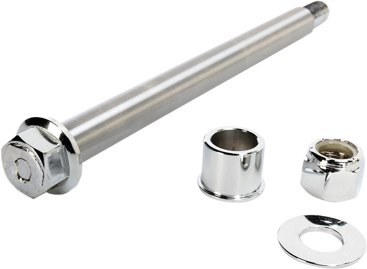 Drag Specialties Axle Kit - Front - Chrome - '00-'06 Fxsts