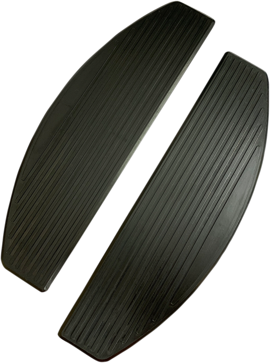 Drag Specialties Floorboard Pads - Black - Flhc/Flsl