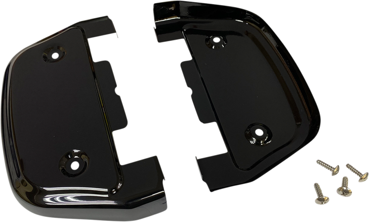 Drag Specialties Passenger Floorboard Cover - Black - Fl