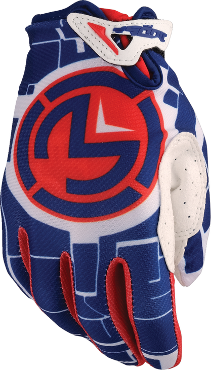 Youth Sx1 Gloves - Red/White/Blue - Xs 3332-1882
