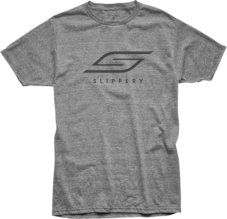 Slippery Slippery T-Shirt - Heather Gray - Medium
