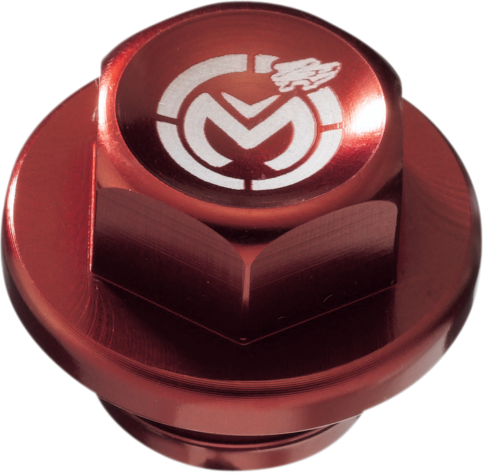 Moose Racing Magnetic Float Bowl Drain Plug By Zip-Ty - Red Dp117