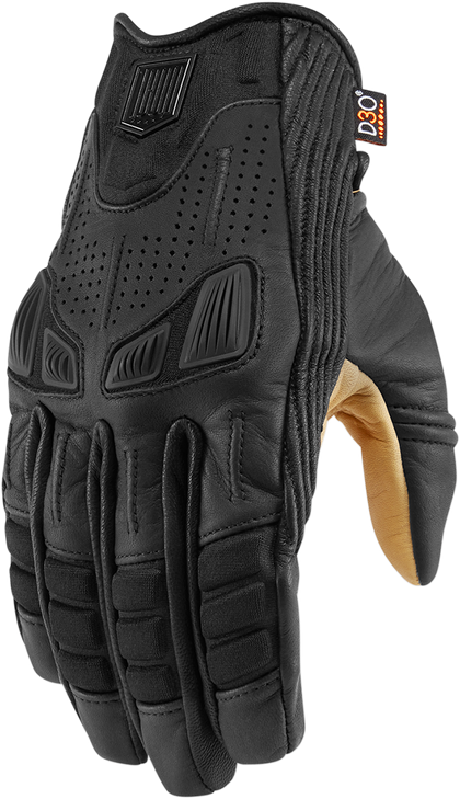 Icon Axys Gloves - Black - 3Xl