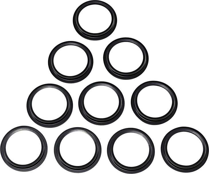 Drag Specialties Fork Dust Seals - 49 Mm - 10-Pack