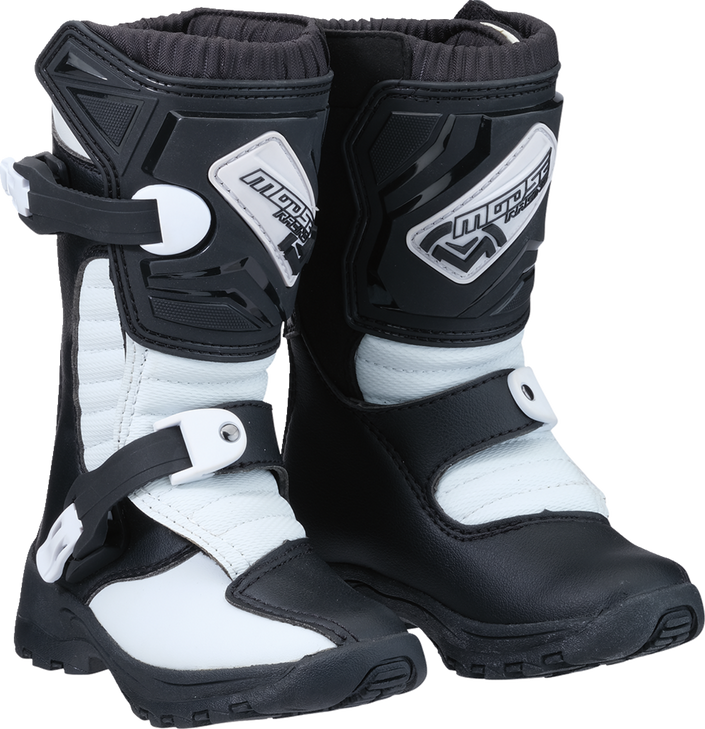 Moose Racing M1.3 Boots - Black/White - Size 12 3411-0471