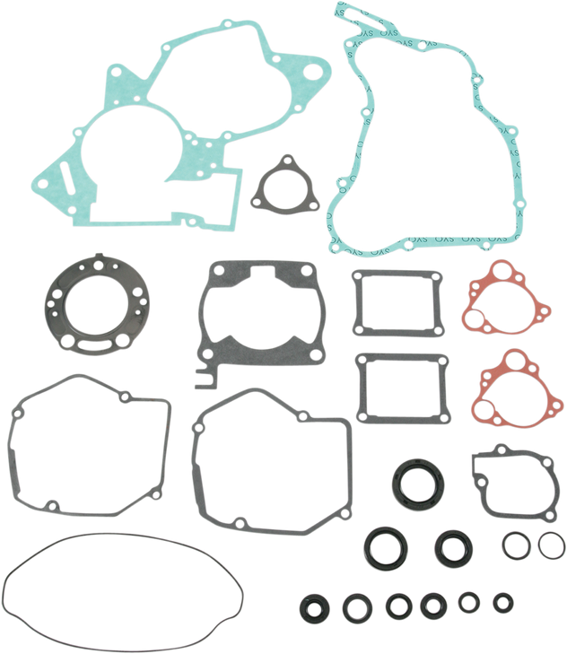 Moose Racing Motor Gasket Kit With Oil Seal - Honda 811237Mse