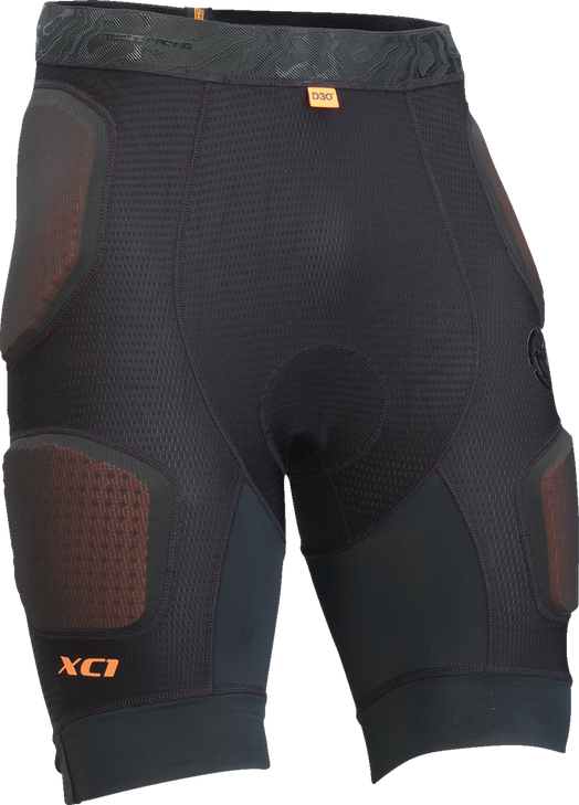 Moose Offroad Xc1 Guard Shorts - Black - 3Xl 2940-0457