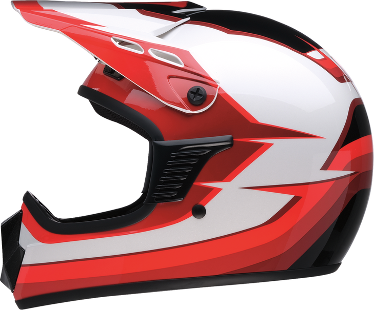 Z1R Helmet Dirtmaxx Vortex Child Red/White Sm/Md