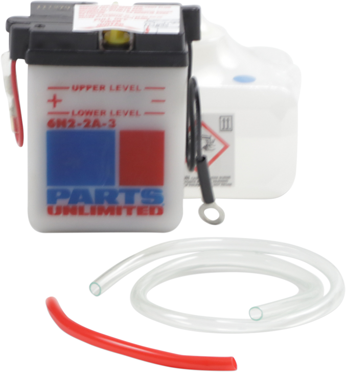 Parts Unlimited Battery - 6N2-2A-3