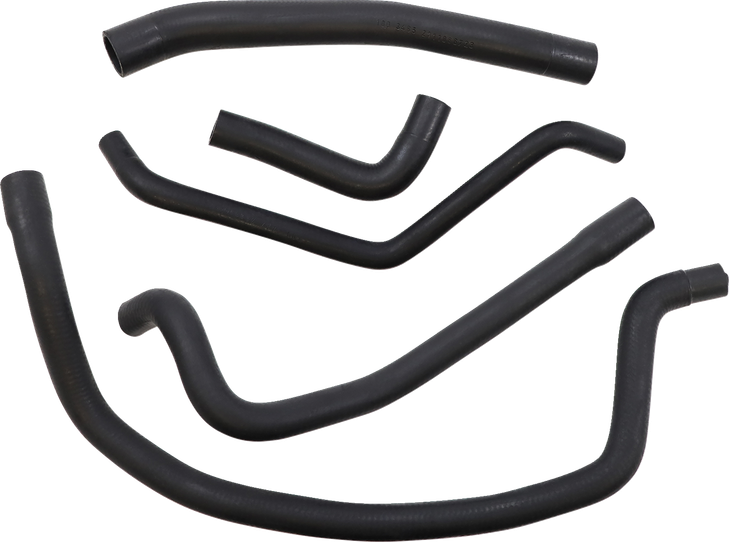 Moose Utility Replacement Radiator Hose Kit - Black - Polaris 100-3445-Pu