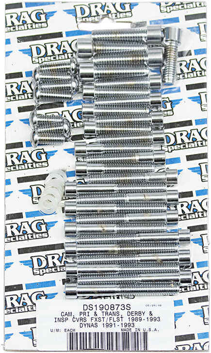 Drag Specialties Bolt Kit - Primary - Socket-Head - Smooth