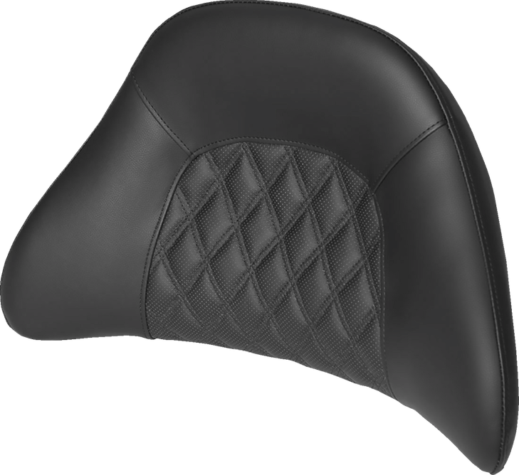 Saddlemen Tour-Pak Backrest Pad - Lattice Stitched - Black 01-11884Ls