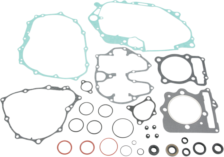 Moose Racing Motor Gasket Kit With Oil Seal - Honda 811829Mse