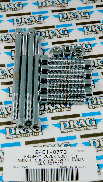 Drag Specialties Bolt Kit - Primary - Smooth - Softail