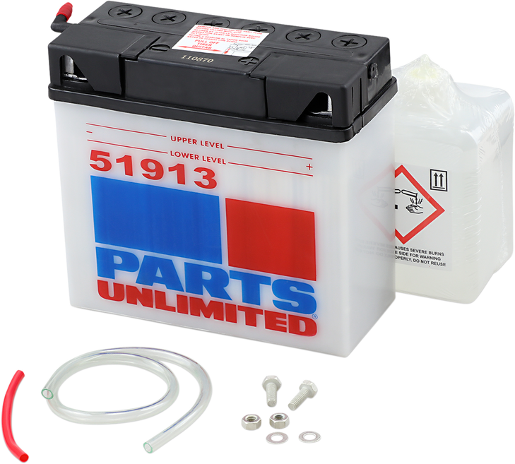 Parts Unlimited Battery - 51913